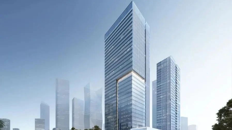 今年首个!东莞CBD一地标建筑封顶!