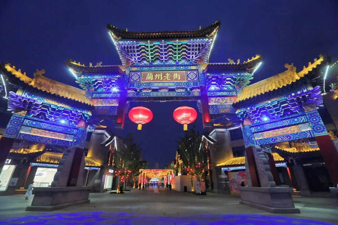 兰州老街，兰州文化旅游的新地标，成为了人们休闲散心的好去处