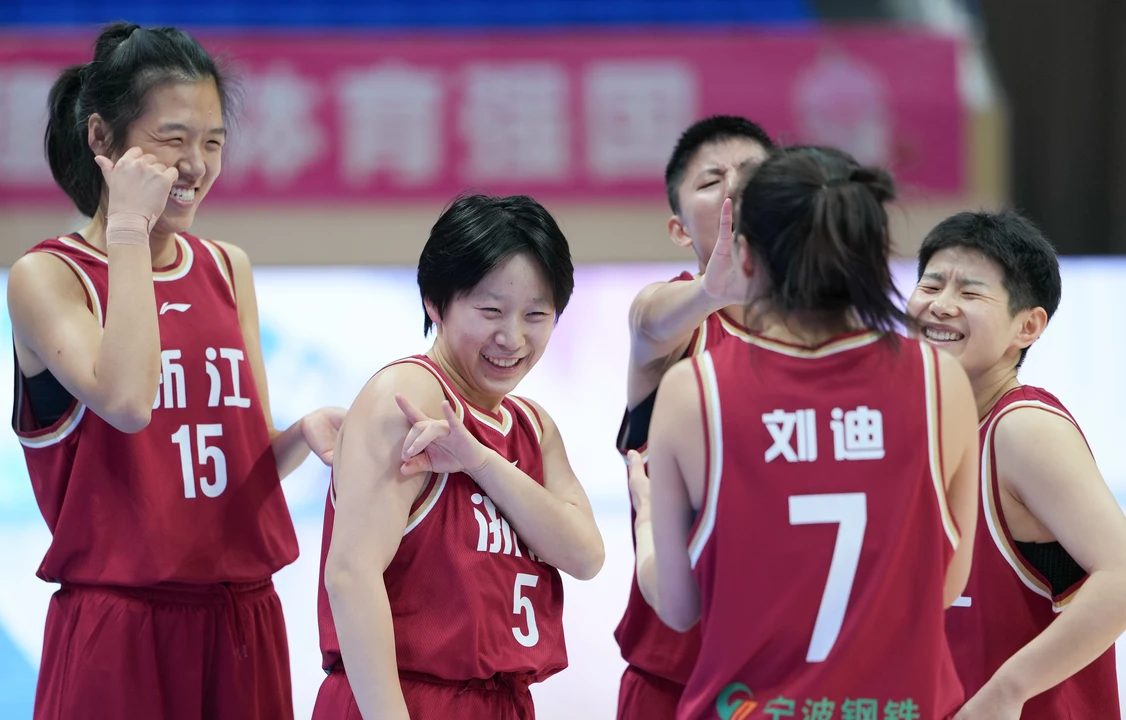 全国残特奥会——聋人篮球女子组：浙江队胜天津队