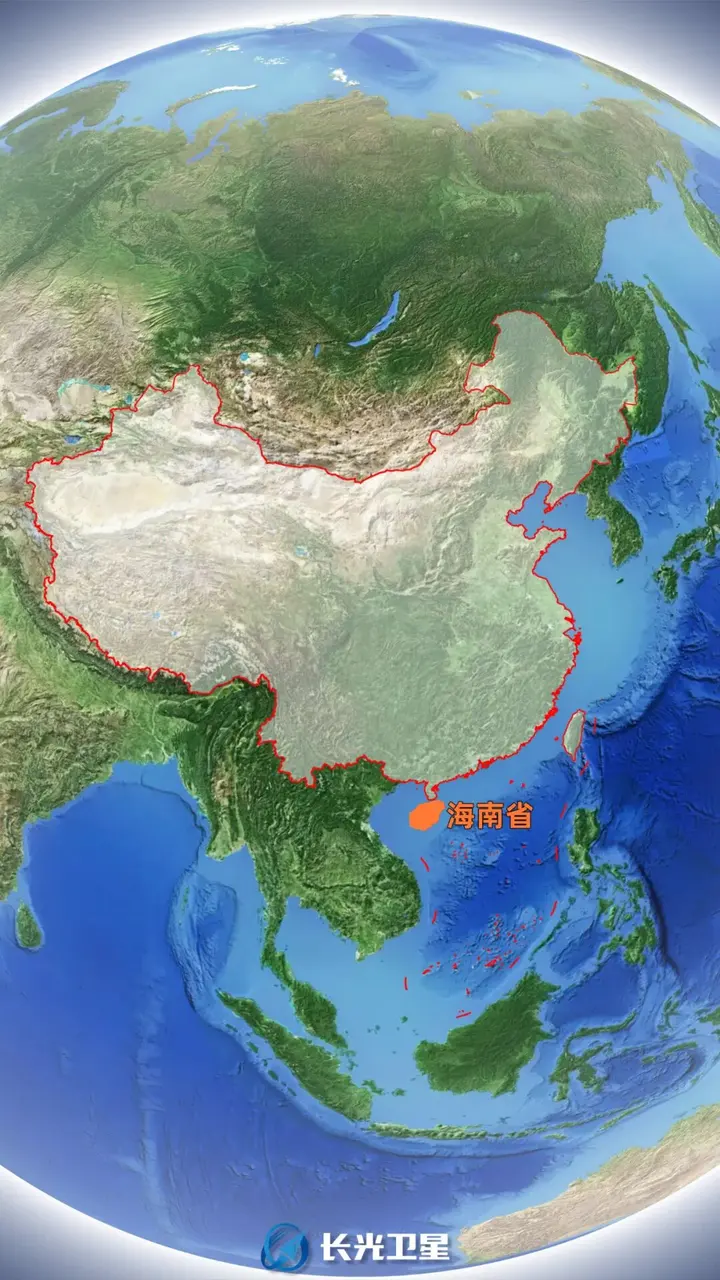 卫星瞰海南:自贸港封关日,一座岛屿正与世界重新连接!