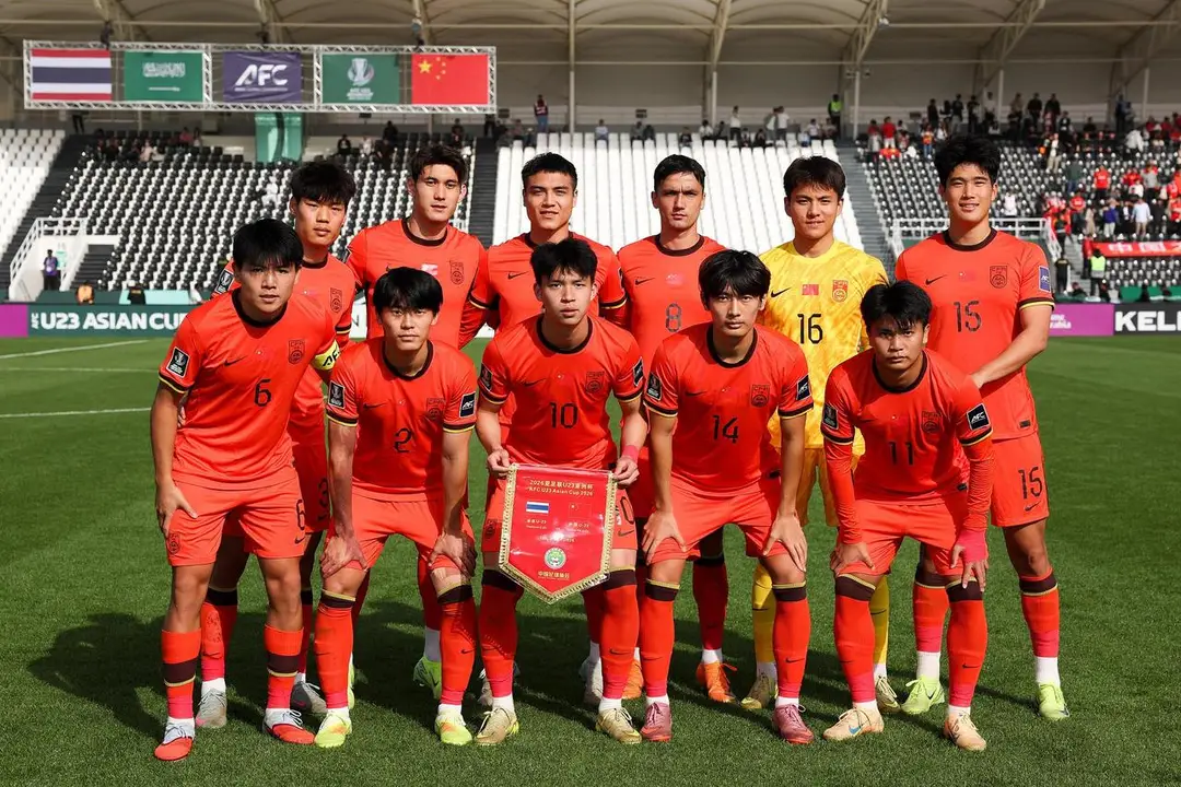 战平泰国，中国队队史首次以小组赛不败战绩晋级U23亚洲杯淘汰赛