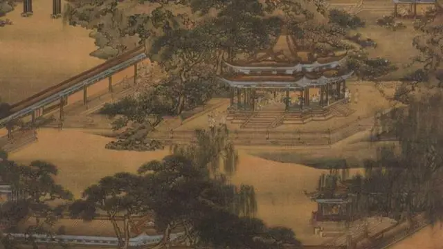 袁江山水楼阁图轴- 故宫博物院
