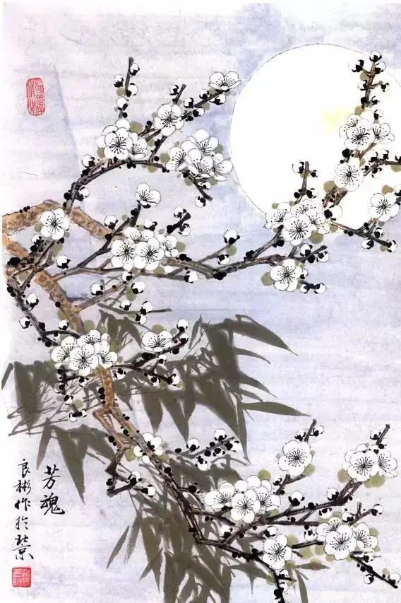 梅花萬杂墨 梅花萬杂墨 梅花萬杂墨 Ink Plum Blossom《墨梅花图卷
