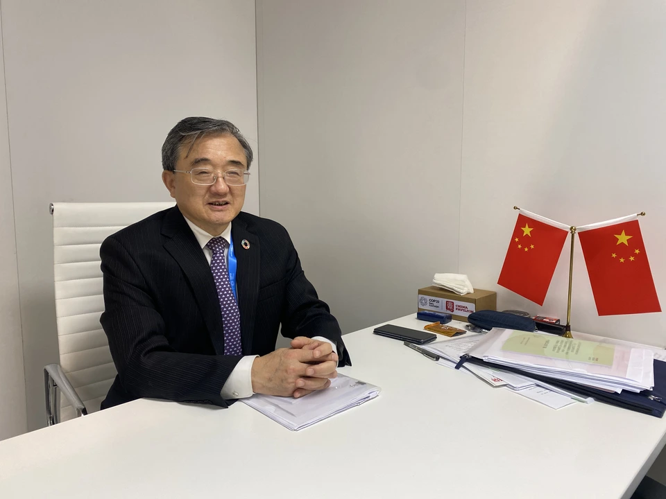 专访中国气候特使刘振民：未来几天谈判任务艰巨，闭幕时会有成果