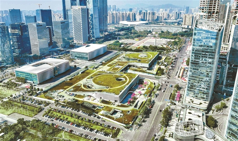 全民阅读新地标湾区之眼月底交付