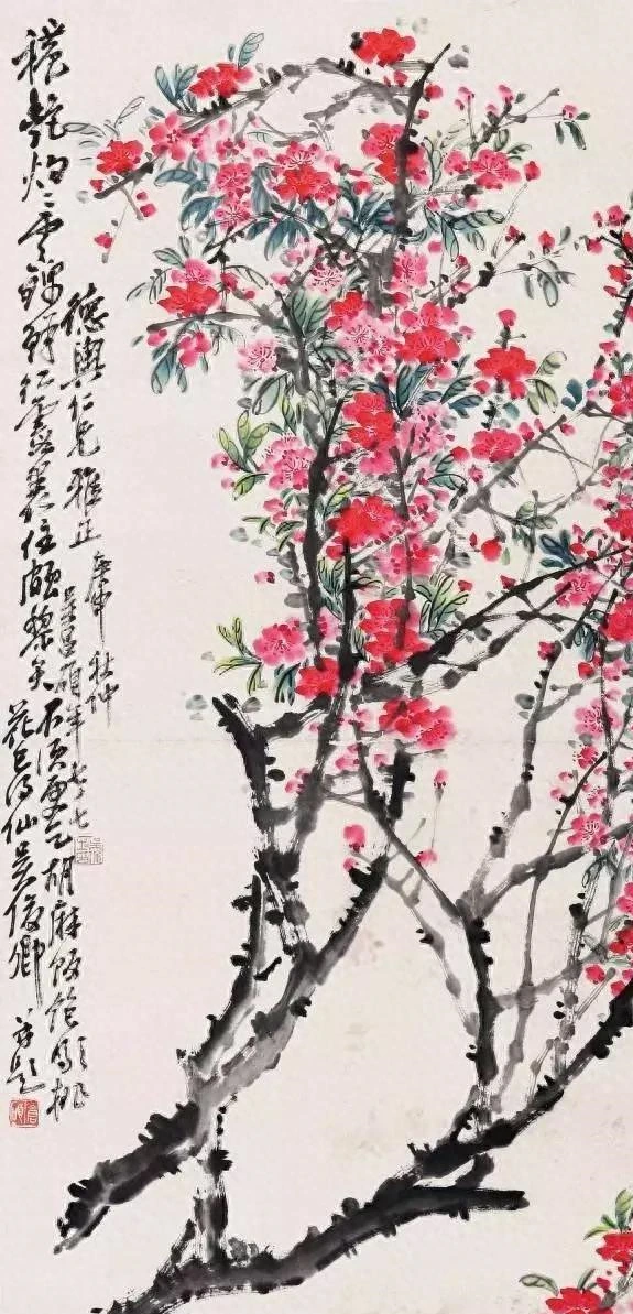 吳昌碩 花卉圖 吳昌碩-花卉茶壺｜2013春拍- 帝圖拍賣- 領銜全台書畫文物類第一