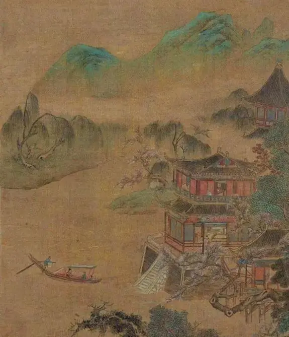 不同于其他明四家，他偏爱人物画且不爱题字，追求艺术的极致境界
