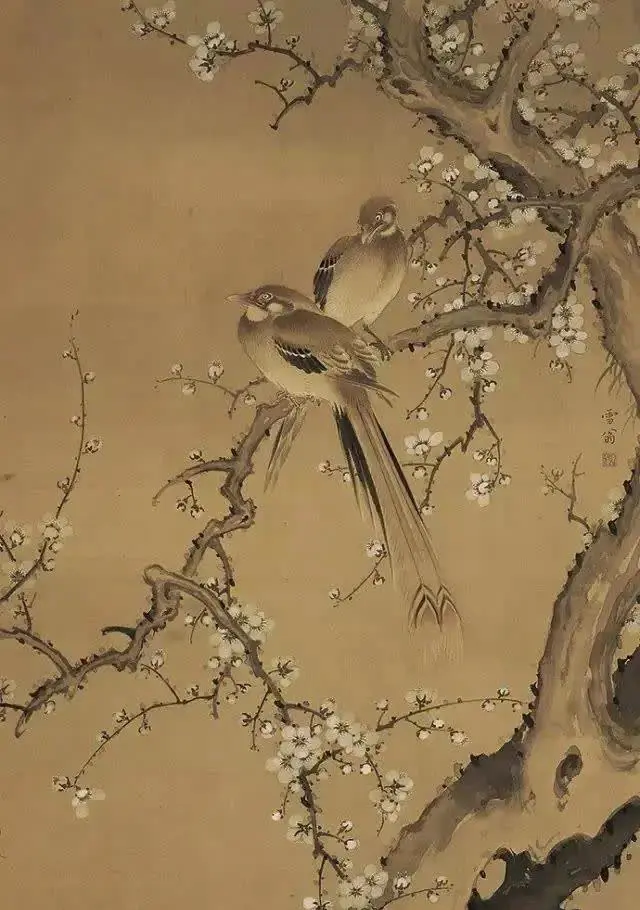 雪翁 花鳥圖
