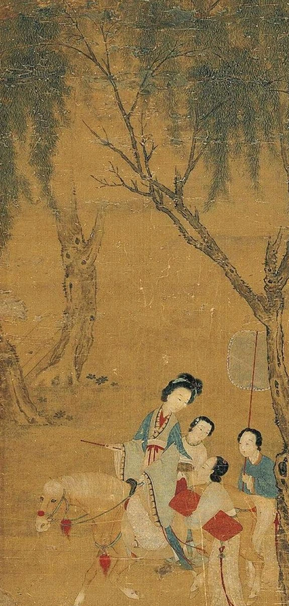 仇英作品最美仕女图欣赏