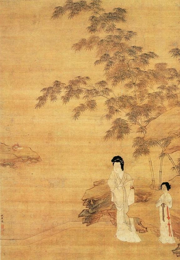 仇英作品最美仕女图欣赏