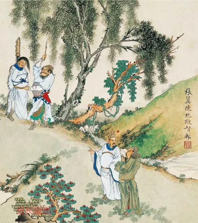 新作モデル 【肉筆】三国志演義 桃園結義序文（劉備登場） 湖南文山 