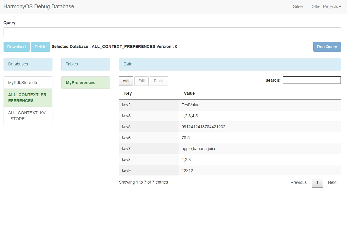 HarmonyOS应用数据库调试工具 HarmonyOS Debug Database (debug-db)-鸿蒙开发者社区