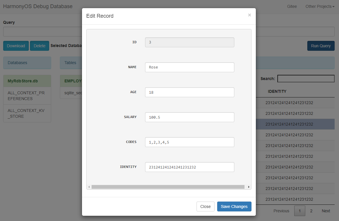 HarmonyOS应用数据库调试工具 HarmonyOS Debug Database (debug-db)-鸿蒙开发者社区